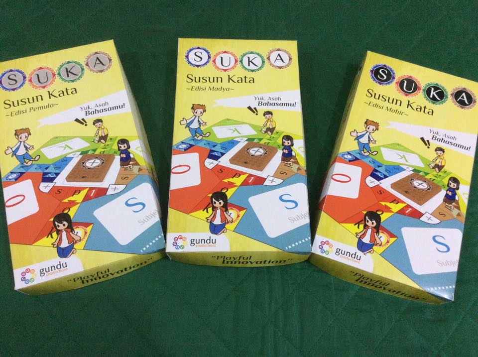 Suka Susun Kata Boardgame PlayDay.ID